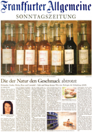 Frankfurter allgemeine Sonntagszeitung - Die-der-Natur-den-Geschmack abtrotzt