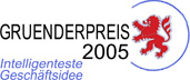 Gründerpreis - Intellegenteste Geschäftsidee 2005
