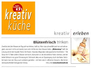 Blütenfrisch trinken